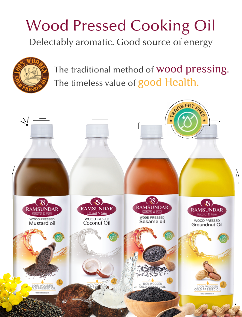 Ramsundar | Wooden Cold pressed Oil | Natural Oil | Healthy