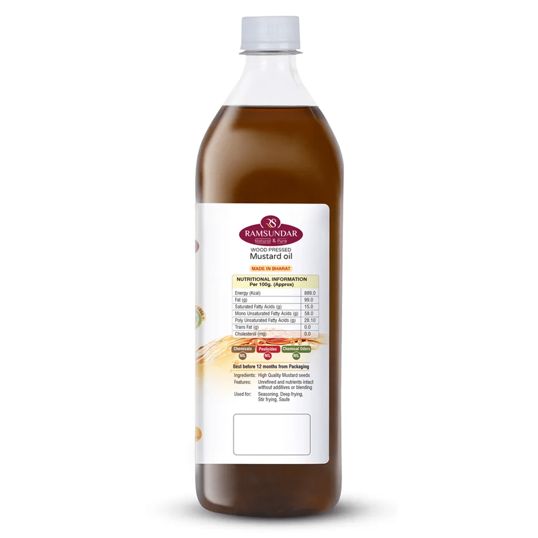 mustard oil nutritional contents