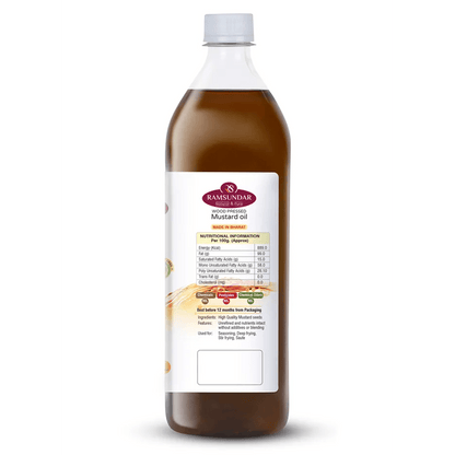 mustard oil nutritional contents